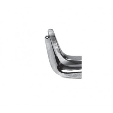 Long Nose Fragment Forceps Serrated Jaws 